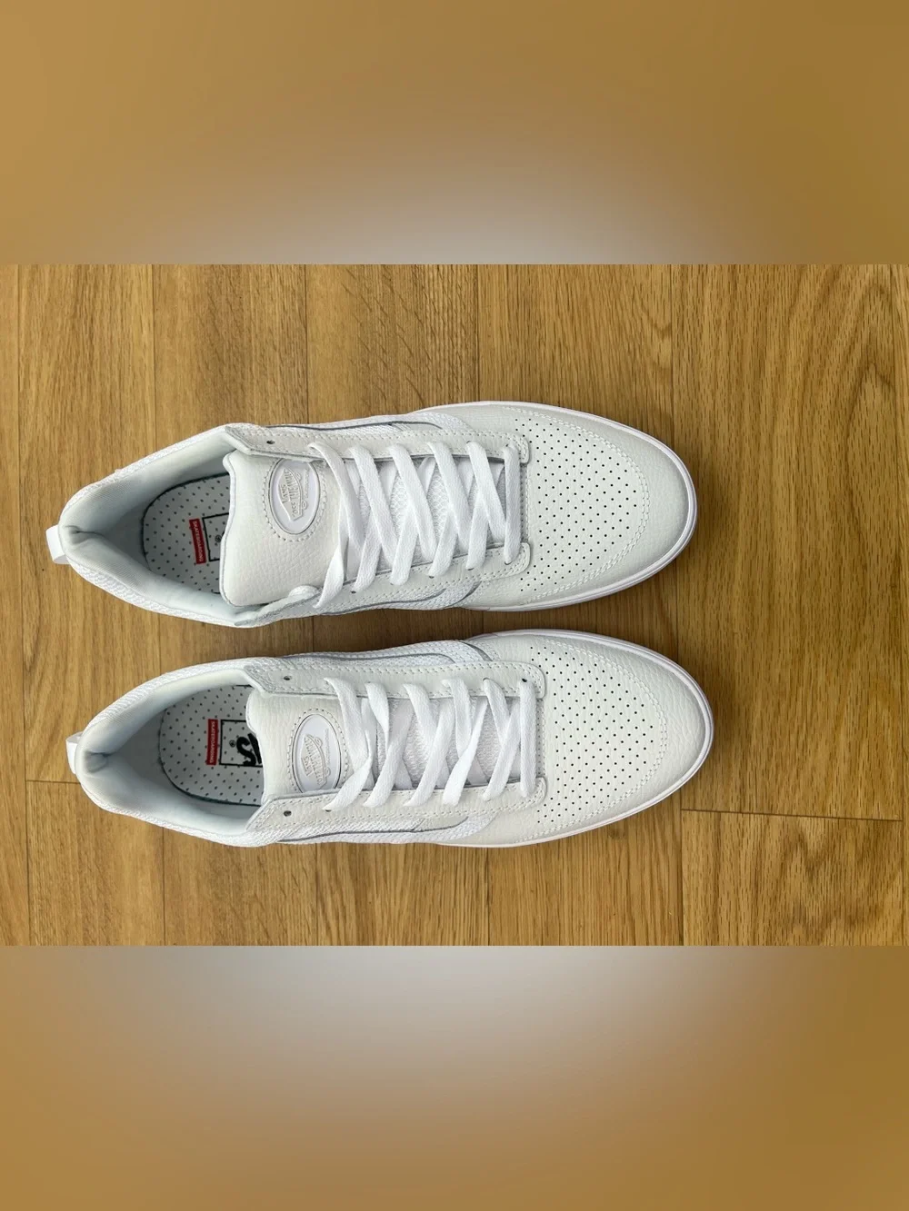 Vans Zahba White Leather Shoes